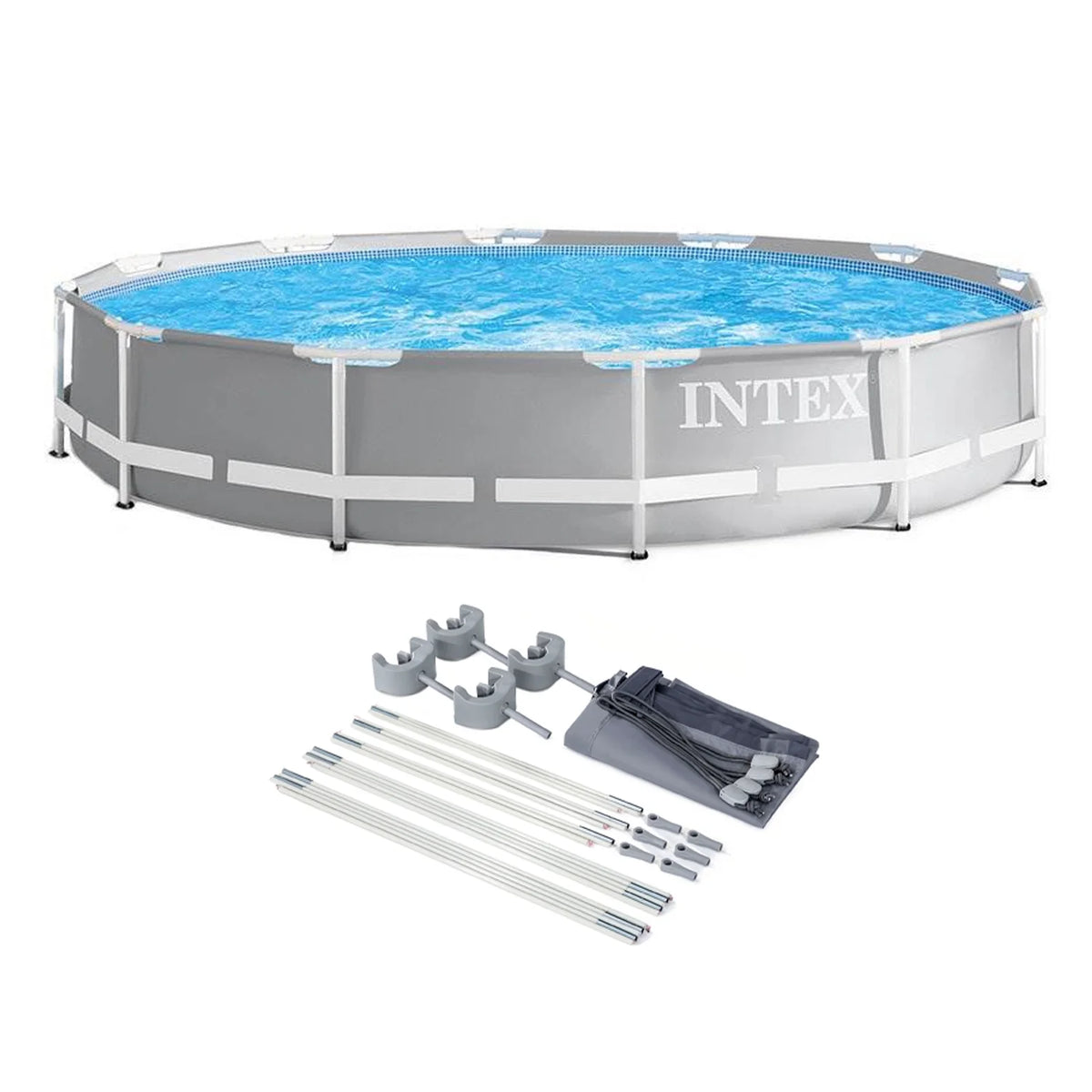 10ft x 30in Metal Frame Above Ground Swimming Pool K71744