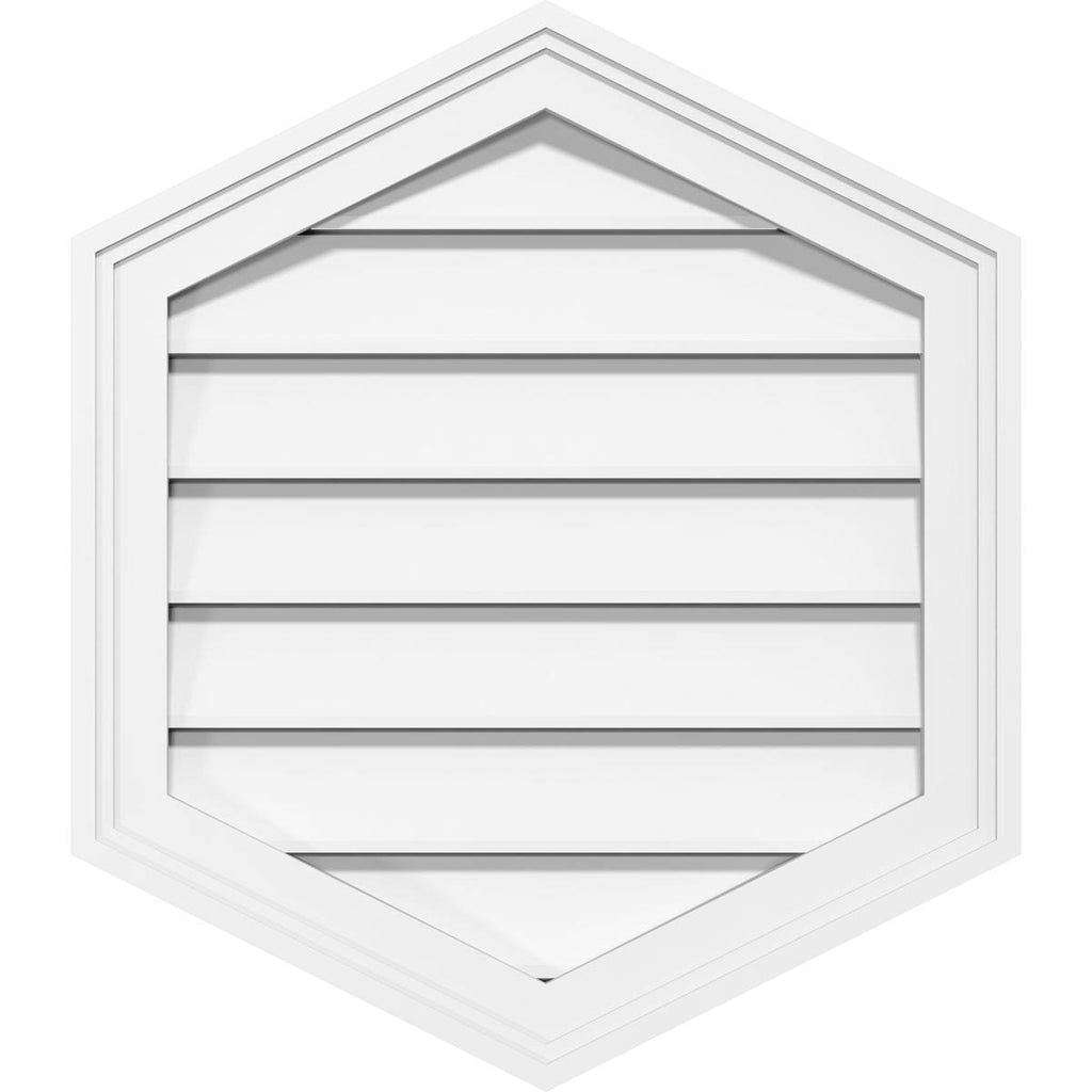 32x22W x 36x22H PVC Gable Vent L653
