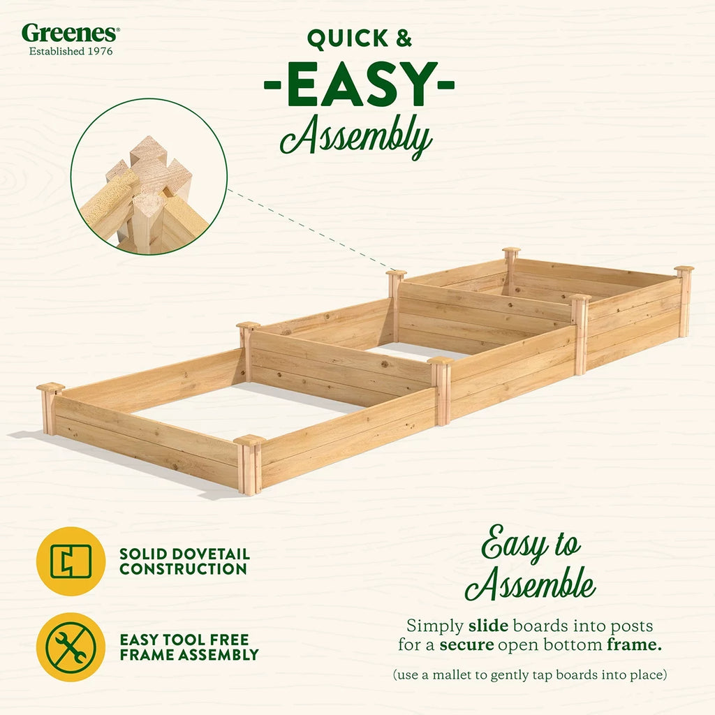 Cedar Raised Garden Bed K18648
