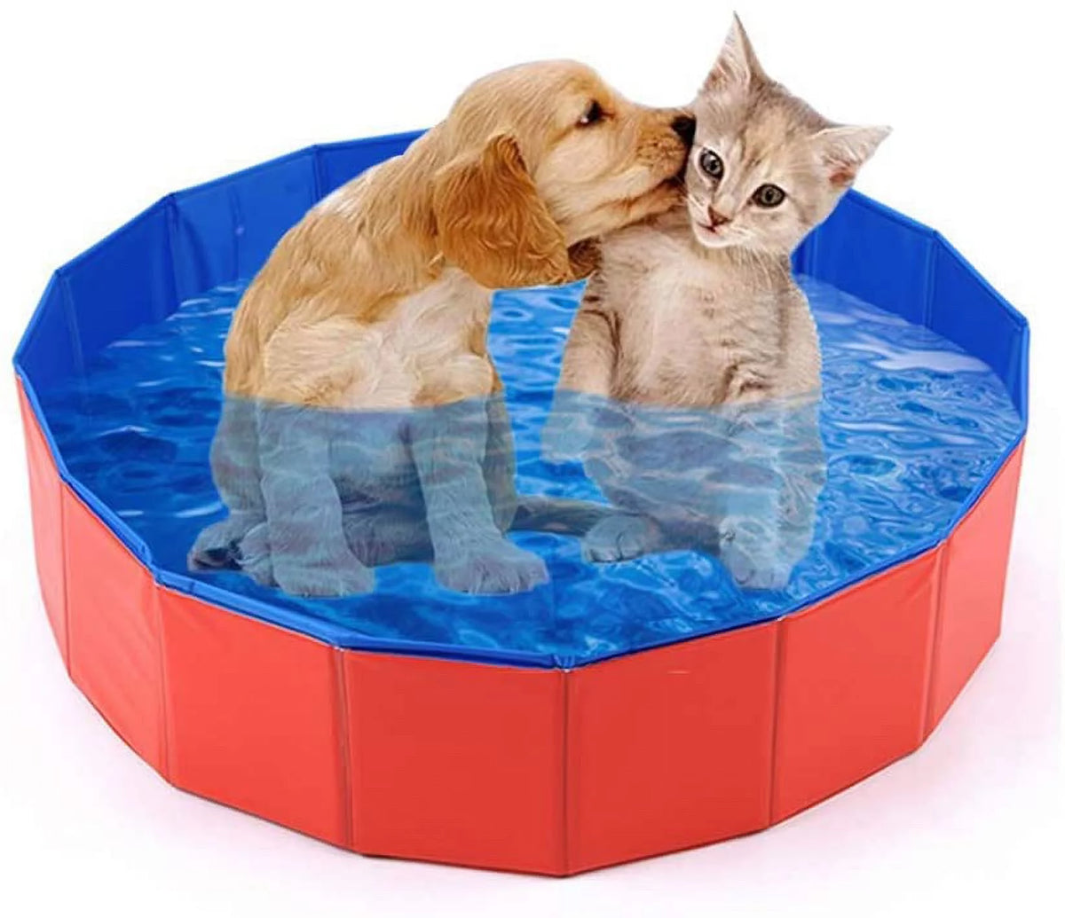 Collapsible Hard Plastic Dog Pool 32 Ball Pit H50947