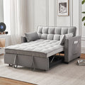55.5'' Velvet Convertible Sleeper Sofa Bed N881773