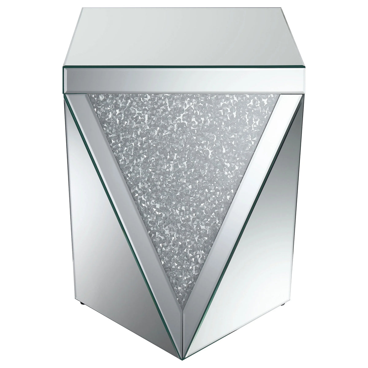 Square End Table with Mirror P79043