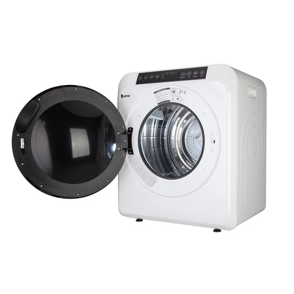 White 13lbs Capacity Stainless Steel Electric Clothes Dryer W431429