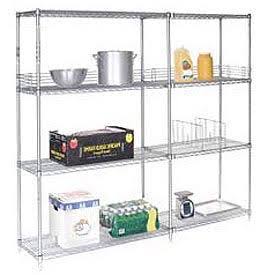Wire Shelving Starter 24x22W x 21x22D x 86x22H U296474
