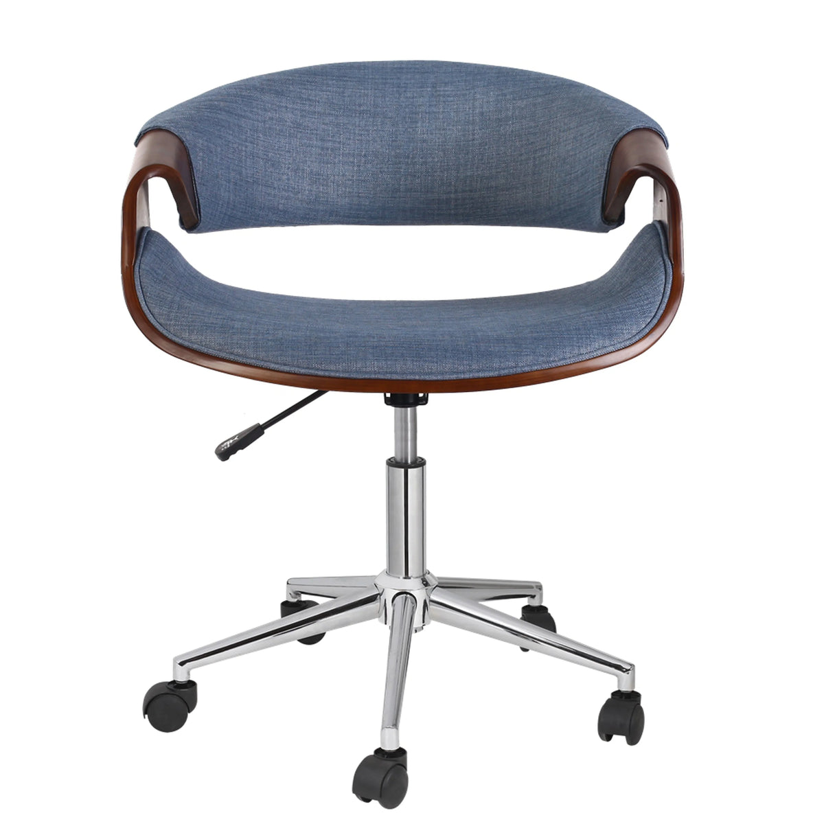 Blue Upholstered Adjustable Office Chair G9359