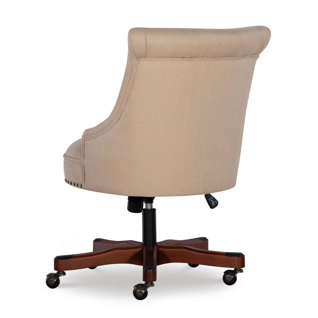 Beige Adjustable Swivel High Back Task Chair G171452