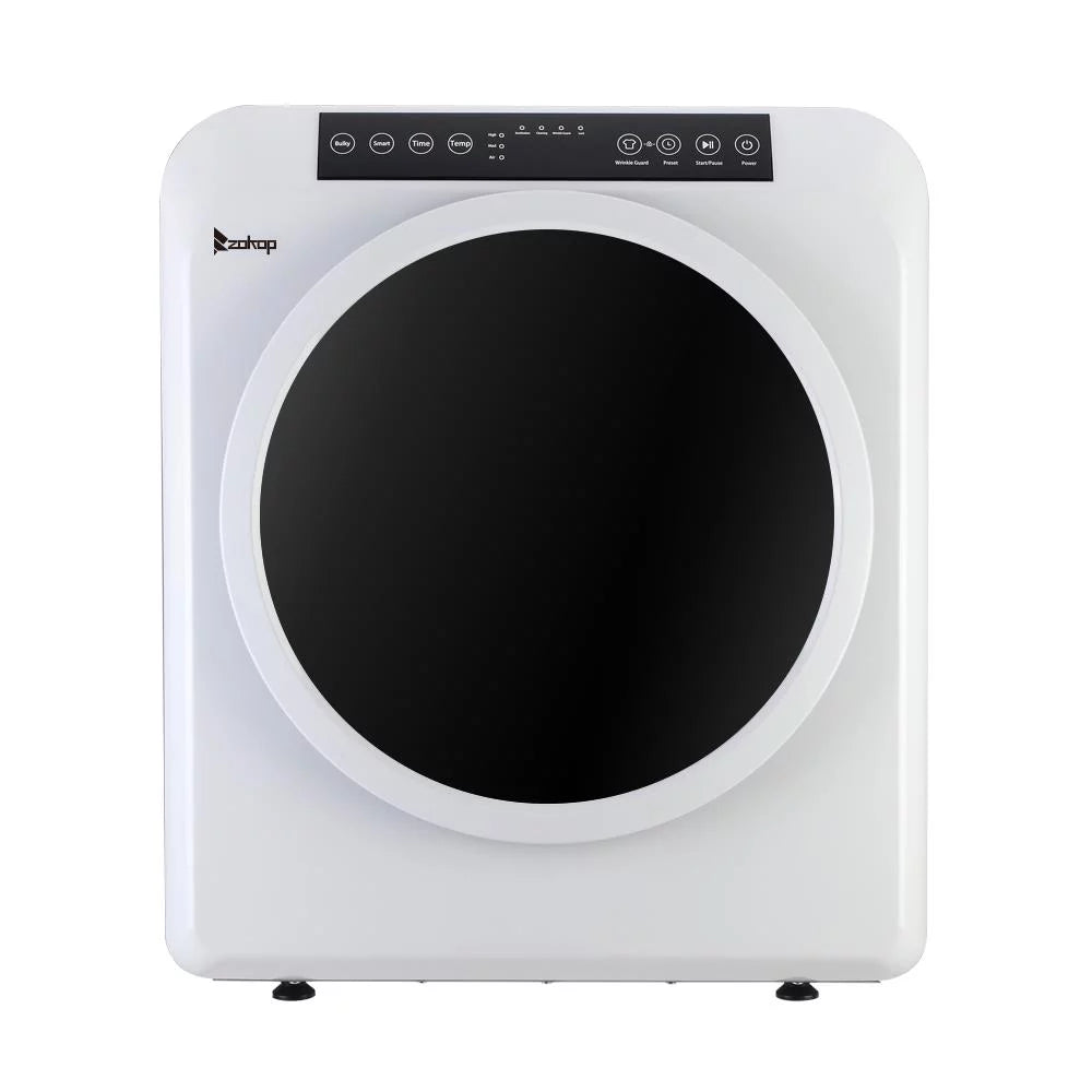 White 13lbs Capacity Stainless Steel Electric Clothes Dryer W431429