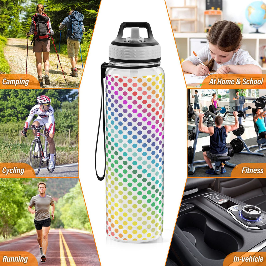 32oz Tritan Sports Water Bottle with Straw V17234