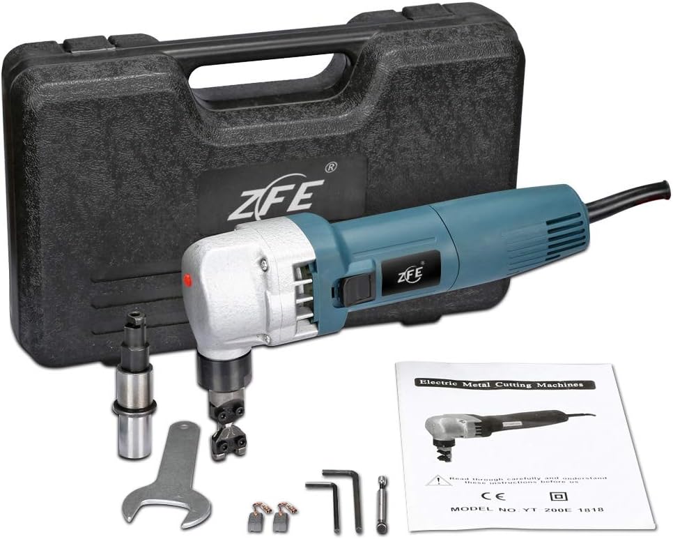 380W Electric Metal Nibbler for Cutting Stainless Steel F393