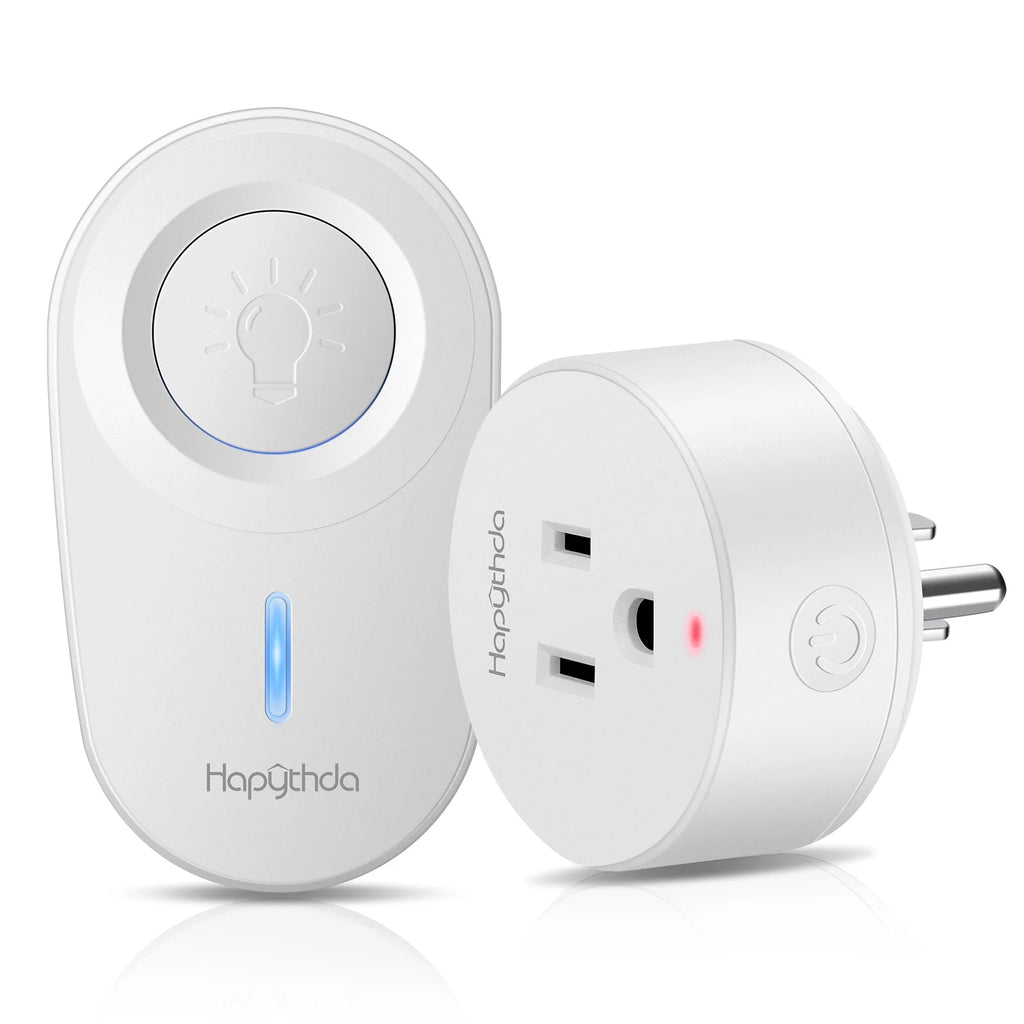 Wireless Remote Control Electrical Outlet Switch White F597